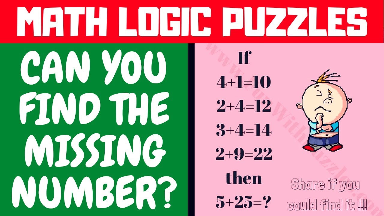 Mental Ability Test with Answers | Maths Puzzles with Answers