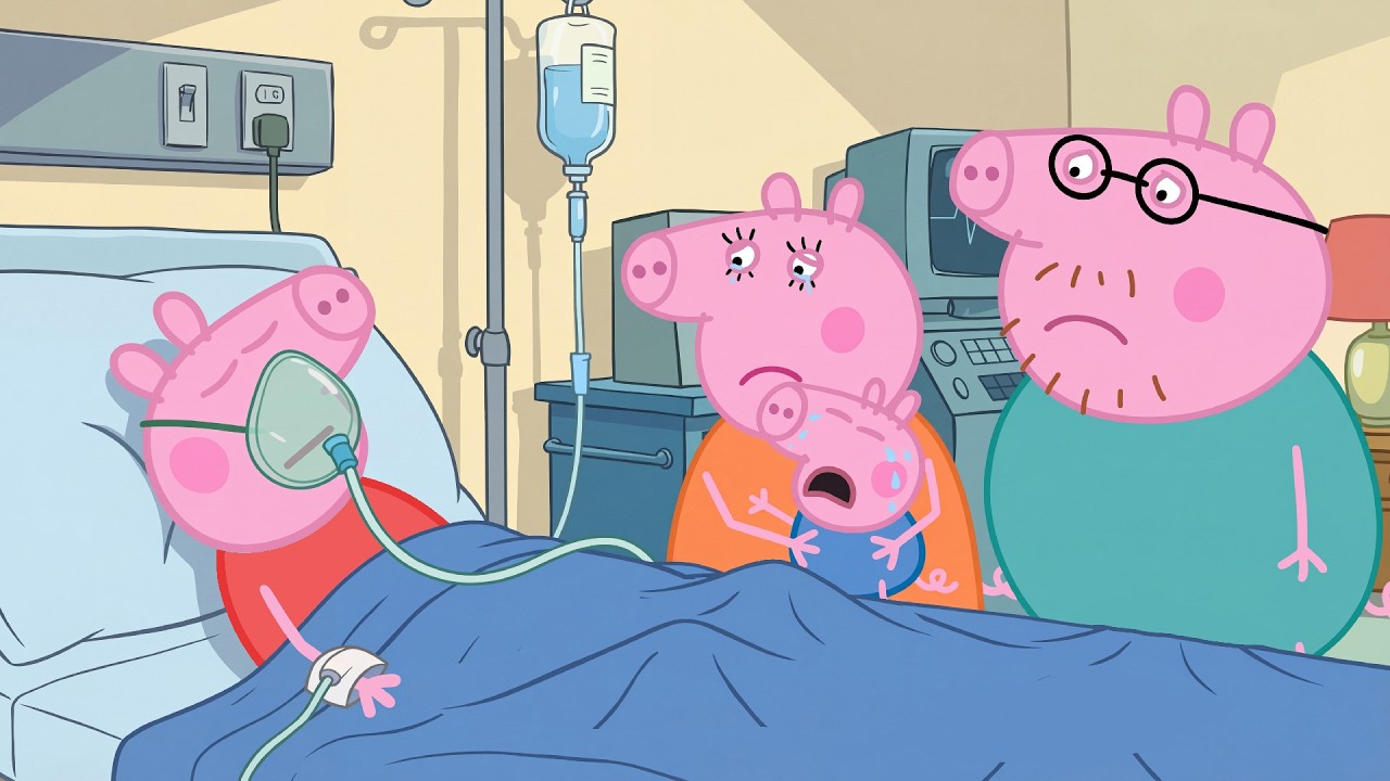 Please Wake Up... Don't Leave Me, Peppa Pig!! | Peppa Pig Funny Animation
