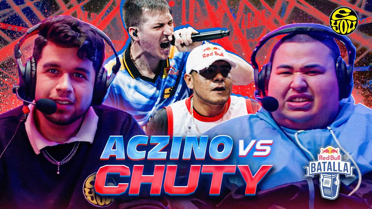 ¿LE ROBARON A ACZINO? - Reacción a CHUTY vs ACZINO - ¡La batalla que el free nos debía! - EYOU TV
