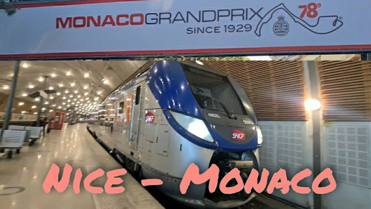 TER Nice to Monaco 🚅  SNCF Double Decker Train Trip Report 🇨🇵 France