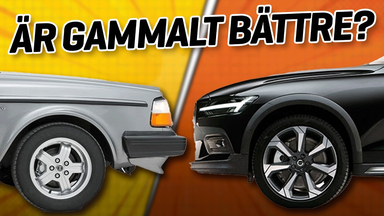 Var det bättre förr? 245 vs V60 får service!