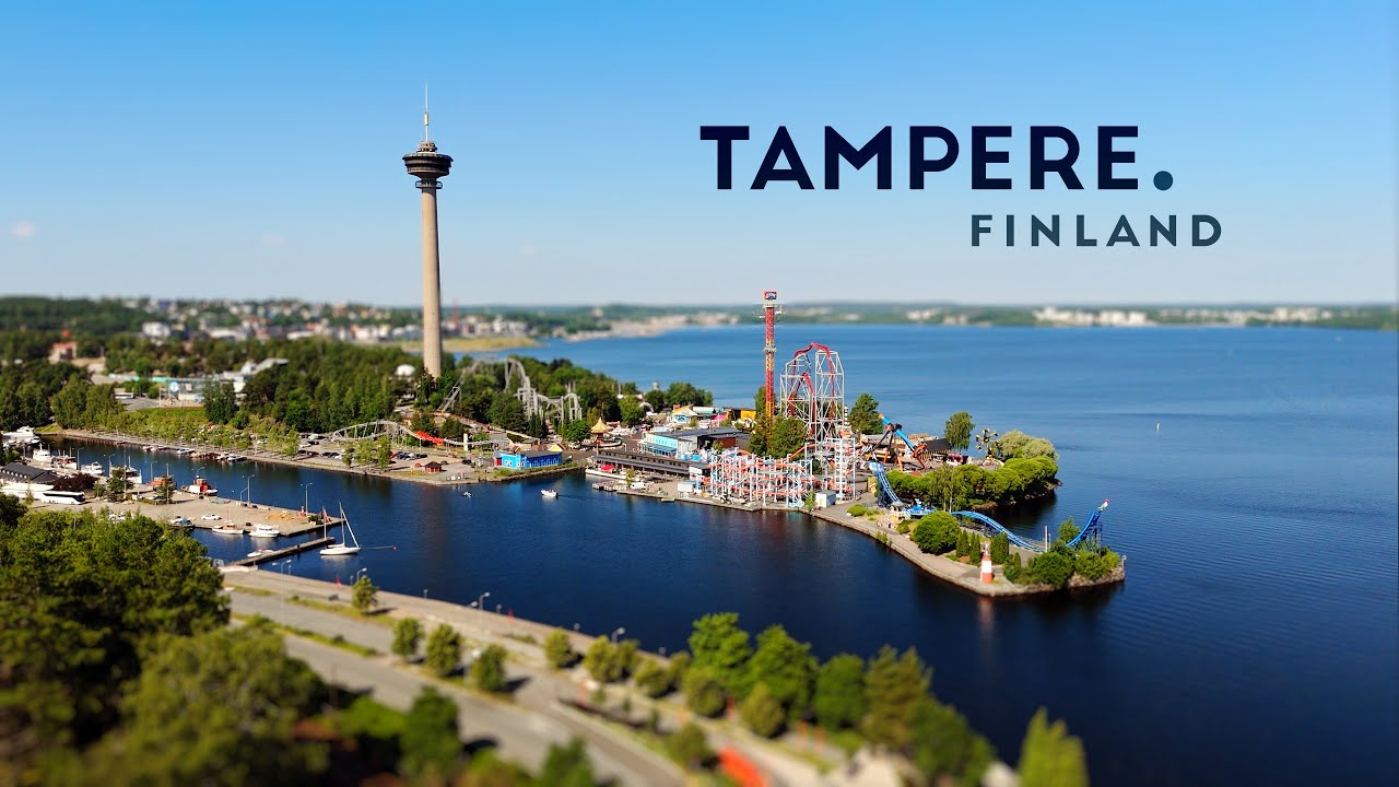 Tiny Tampere, Finland | An amazing tilt-shift journey through the city in midummer