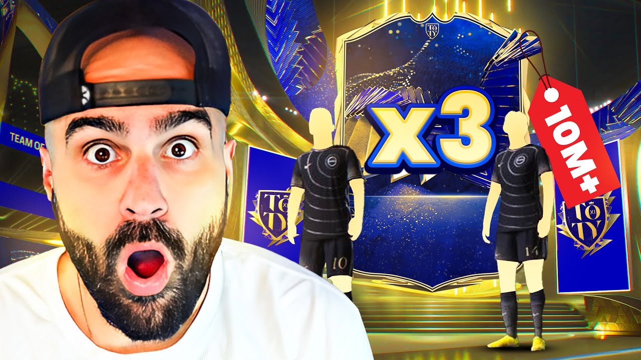 OMG I PACKED 3 TOTY'S