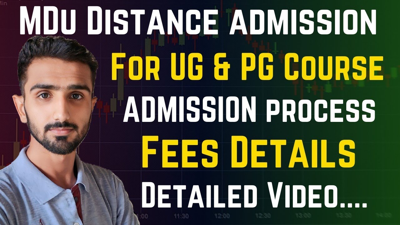MDU Distance Admission 2024 || MDU Distance Admission Update || MDU Distance Class || #mdudistance