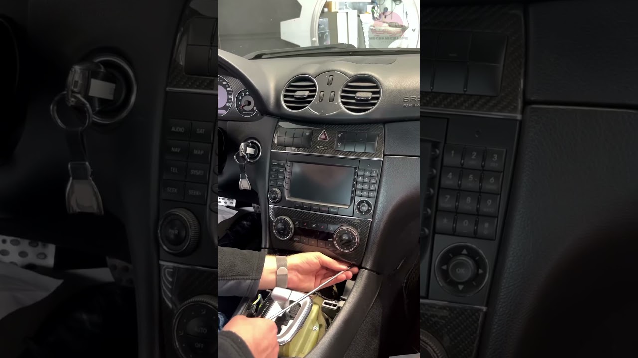 😍Carbon Restoration on this CLK 63 AMG Black Series #automobile #mechanic #repair