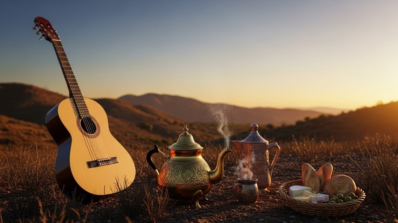 Spanish Guitar & Oud - Relaxing Flamenco Rumba Instrumental Encouraging Stable Calm Presence