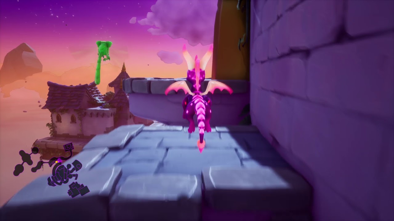 Spyro Reignited Trilogy brûler le chapeau du sorcier bleu