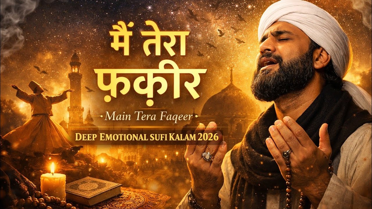 Main Tera Faqeer | Deep Emotional Sufi Kalam 2026 | Heart Touching  Song | New Sufi