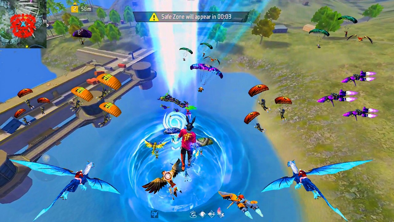 NEW WATER ZONE 🌊 74 Kills 💪 AN94 + MAC10 🔥99% Headshot Rate ⚡| Duo Vs Squad Full Gameplay | FreeFire