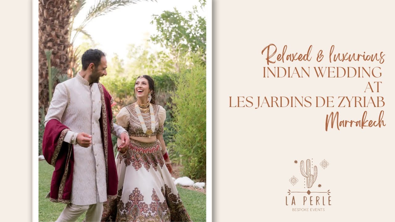 Relaxed & luxurious Indian Wedding at Private hotel in Marrakech