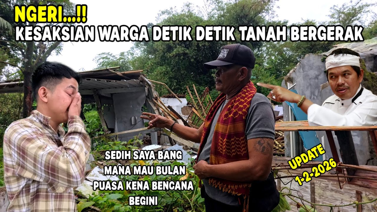 NGERI ...!! CERITA WARGA JAM 3 PAGI TANAH MULAI BERGERAK || WARGA PROTES PEMBANGUNAN PERUMAHAN BARU