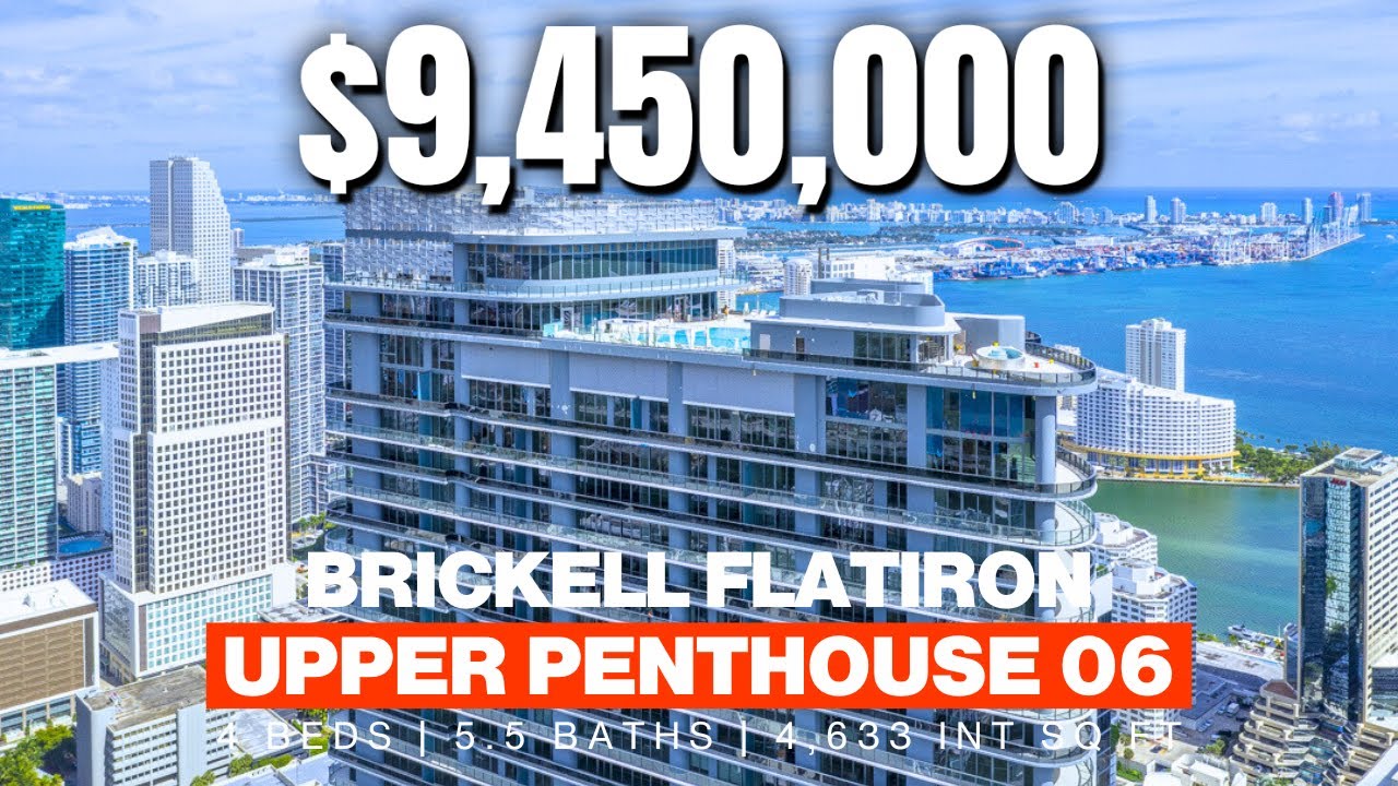 Episode 2 - A Tour of the Grand Upper Penthouse at Brickell Flatiron with Adriana Brito
