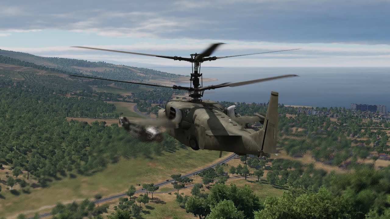 DCS: Ка-50: Освоение режима зависания