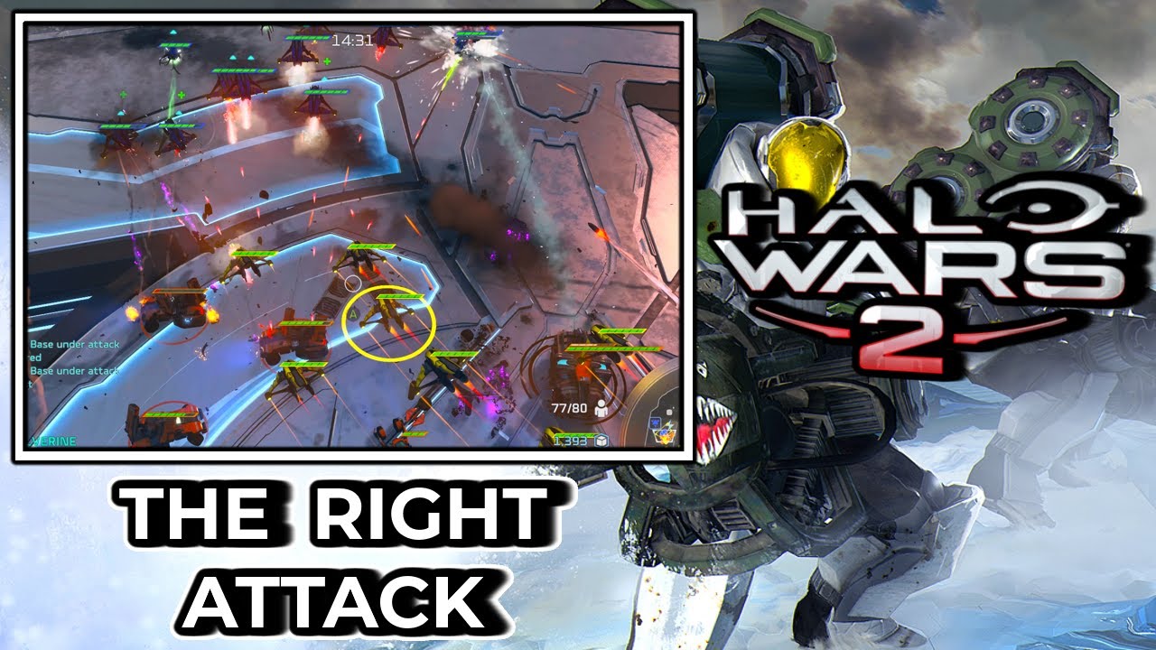 Halo Wars 2 Serina Gameplay Trying To Set Up A Big Attack