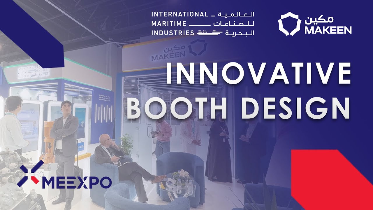 IMI & MAKEEN Booth at Saudi Maritime Congress 2025