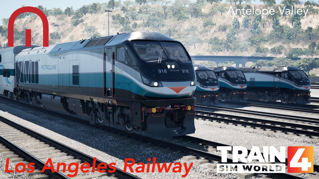 Train Sim World 4 - FIRST LOOK - The EMD F125 Metrolink in Los Angeles!