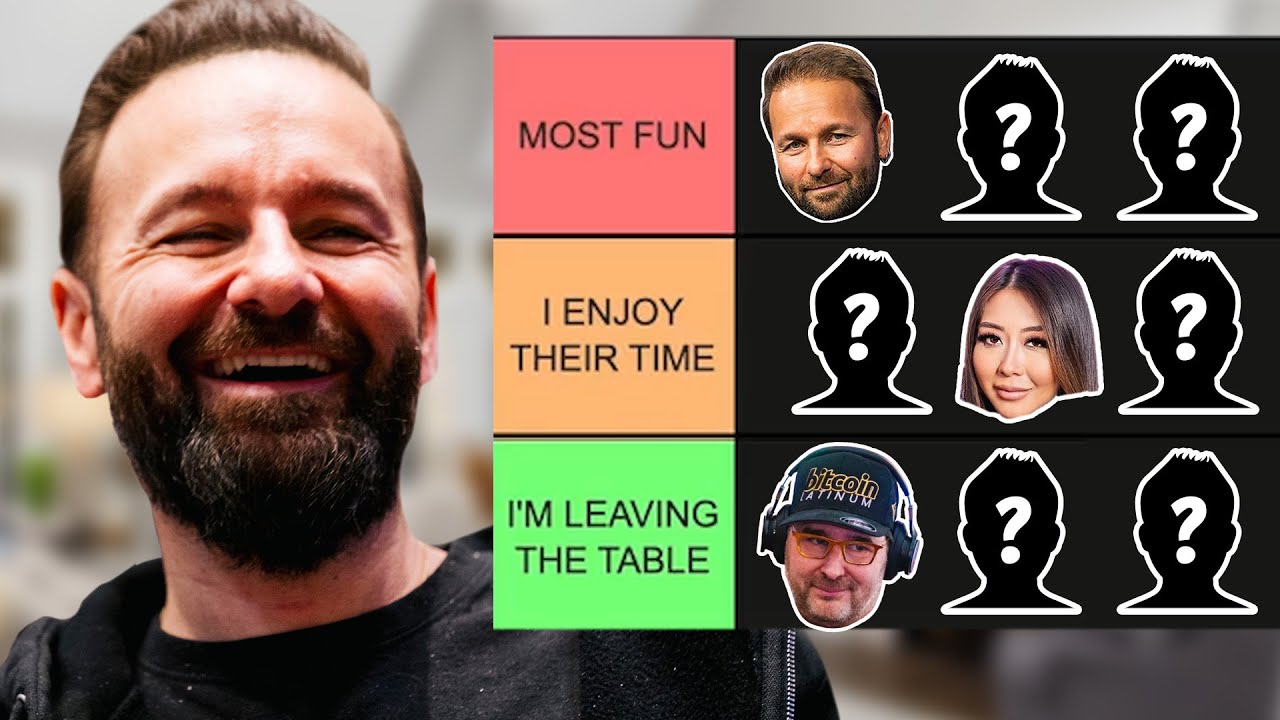Daniel Negreanu: Poker Player Tier List #tierlist