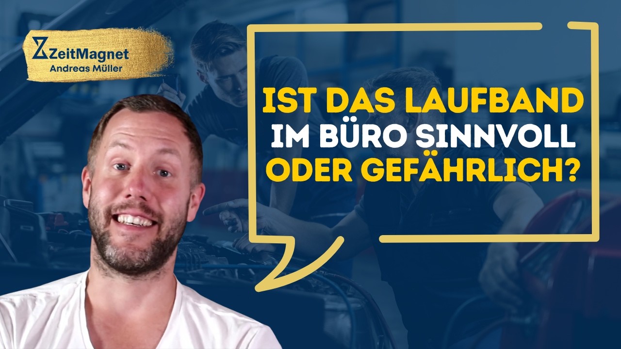 Laufband im Büro: Trend oder Zeitfresser? Warum es oft nicht funktioniert