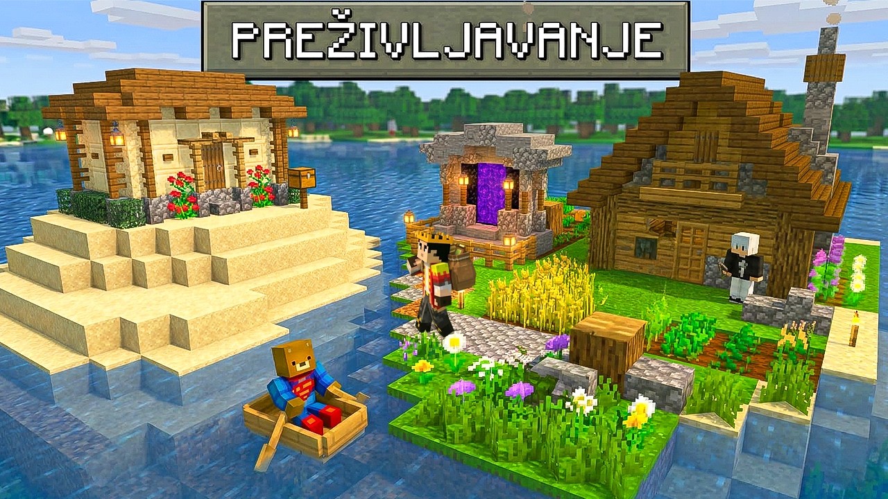 NAPUSTIO SAM PRIJATELJE U MINECRAFT PREŽIVLJAVANJU! ep.10