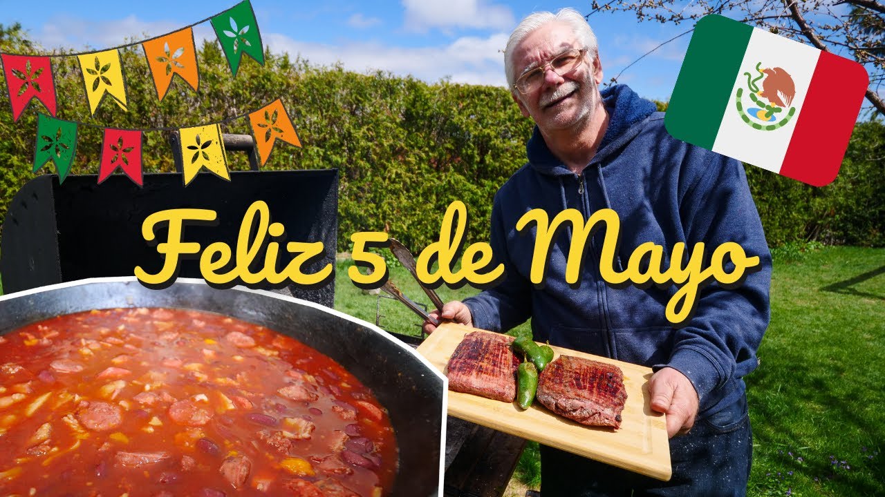 Feliz 5 de Mayo! 🇲🇽 ESPECTACULAR Comida MEXICANA en Canadá: Frijoles Charros + Tacos + Tequila! 🌮