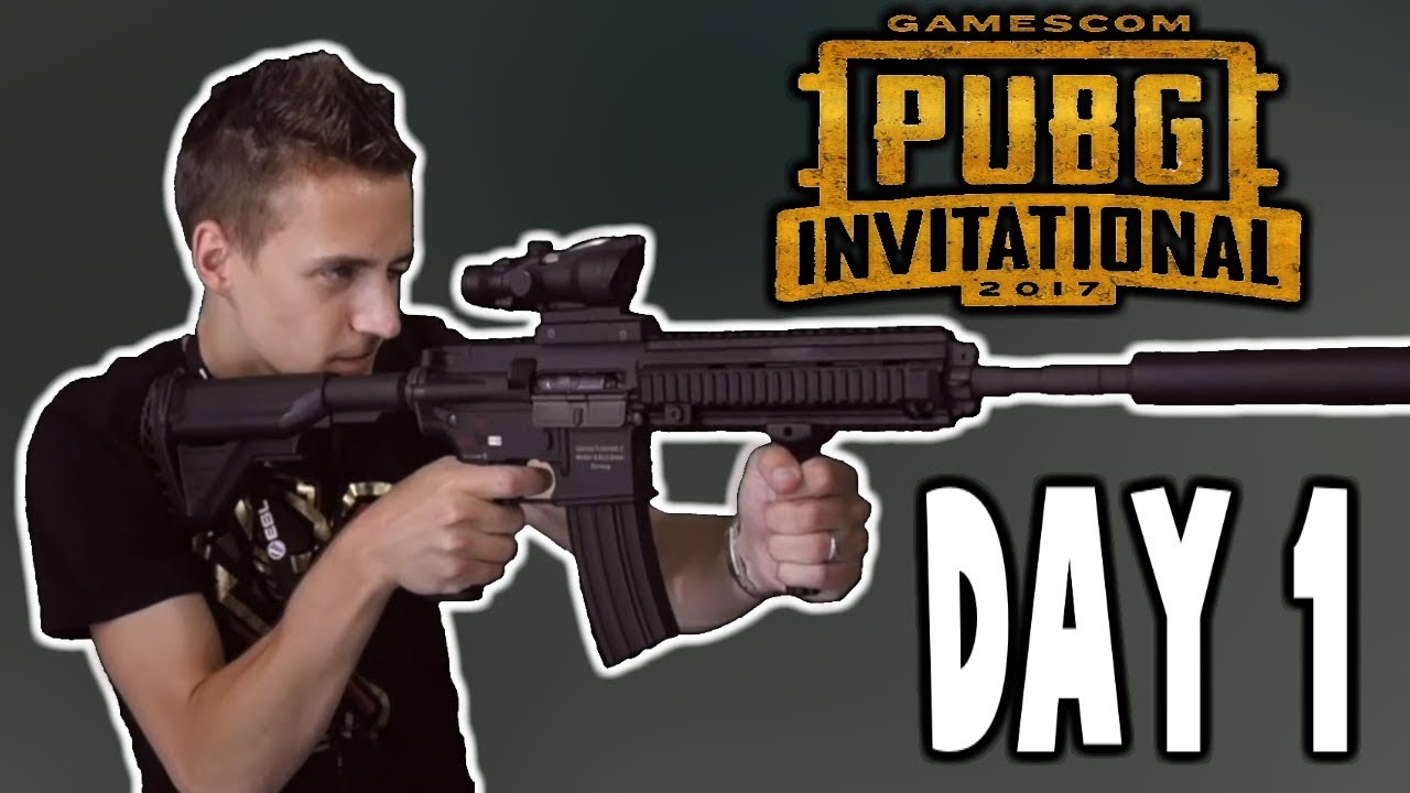 PUBG GAMESCOM INVITATIONAL 2017 - BEST OF DAY 1