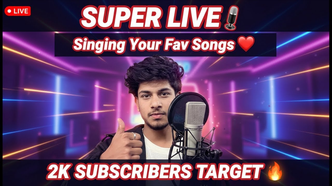Road to 2K Subs! Non-Stop Singing & Requests 🎤🔥