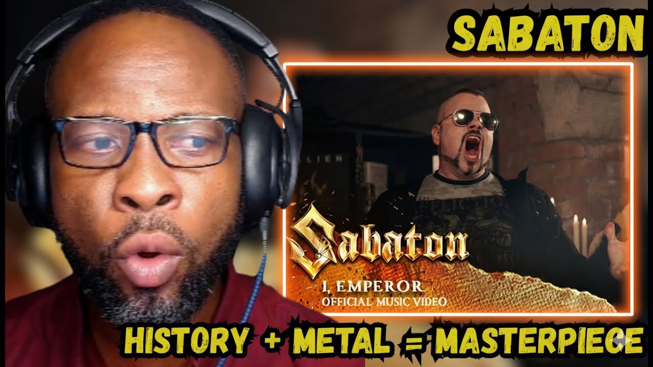 SABATON - I, EMPEROR ⚔️🔥 FIRST TIME REACTION | EPIC STORYTELLING & POWER METAL MASTERCLASS!