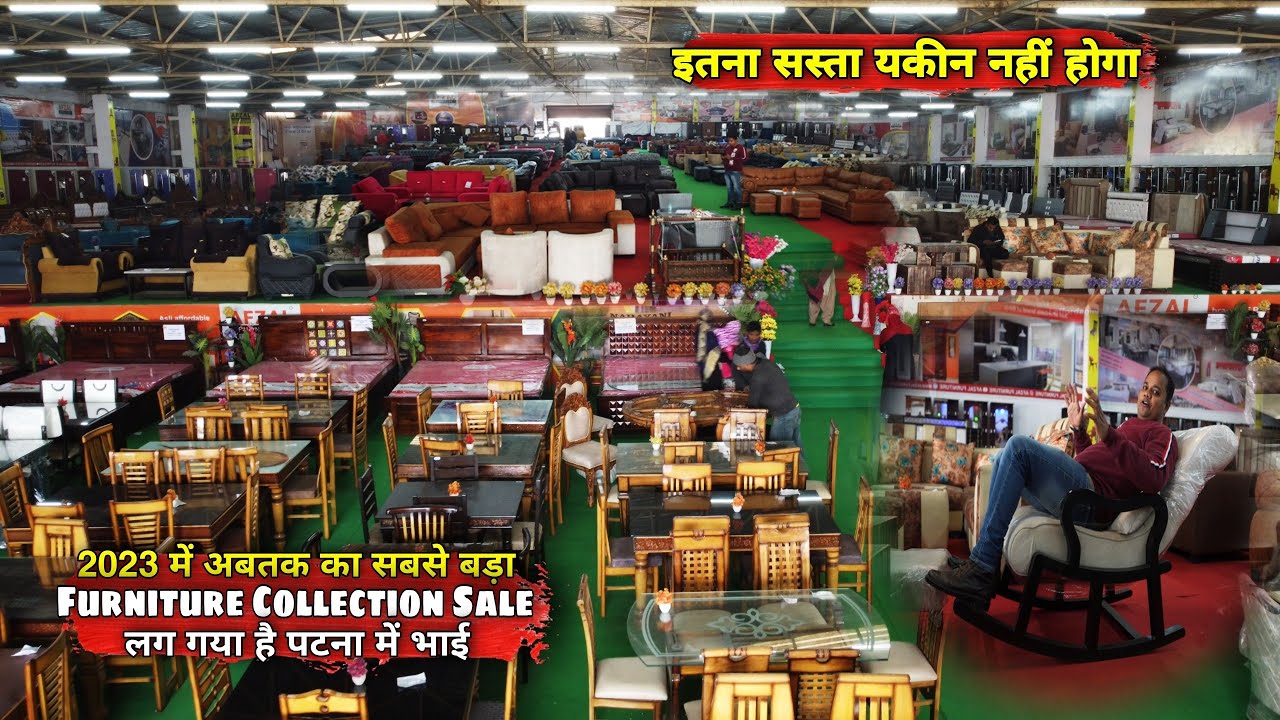 Patna में Furniture का सबसे बड़ा सेल | 2023 का Biggest Collection |Syed Saheb Ali Vlogs |Matargashti