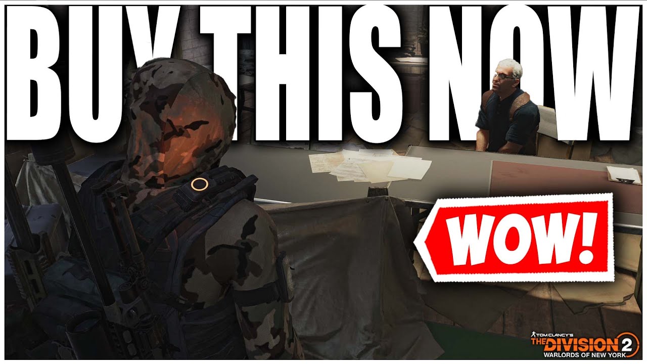 THE DIVISION 2 - BUY THIS NOW! FOX PRAYER KNEEPADS FOR SALE! GOD  ROLLS FOR YOUR RECAL LIBRARY!