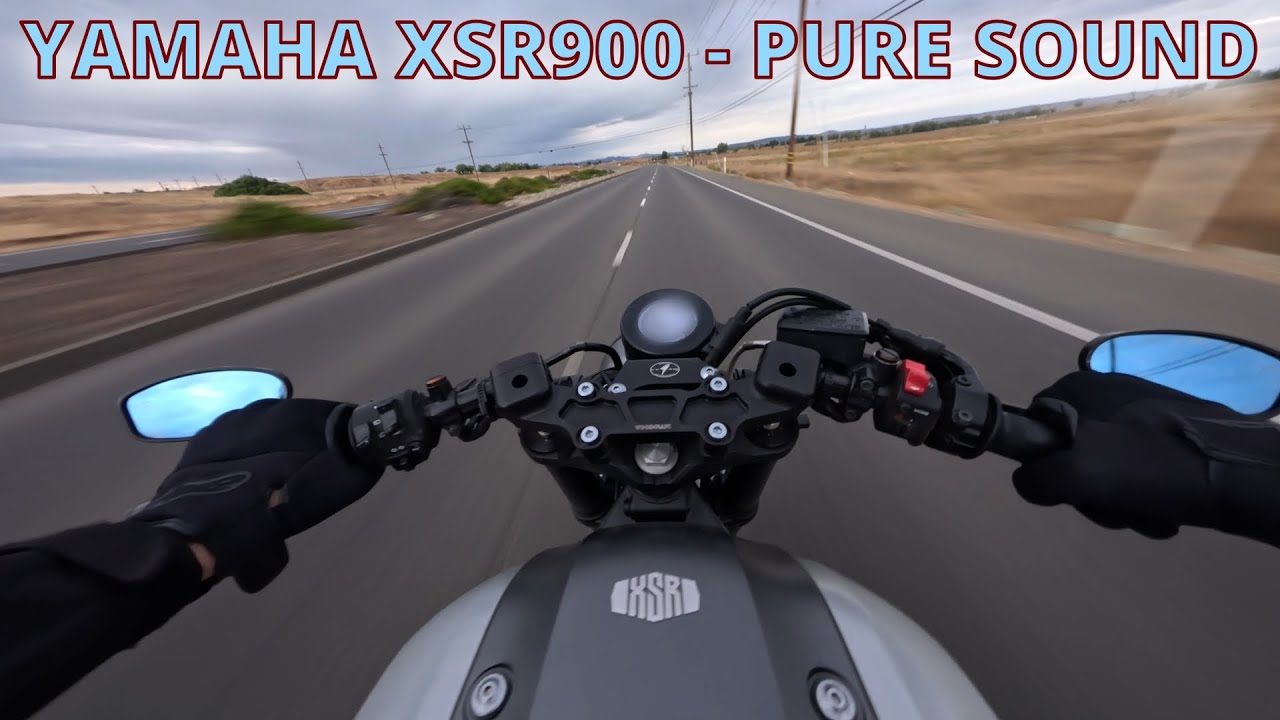 Graves Titanium and Carbon Fiber Full Exhaust | YAMAHA XSR900 | 4K
