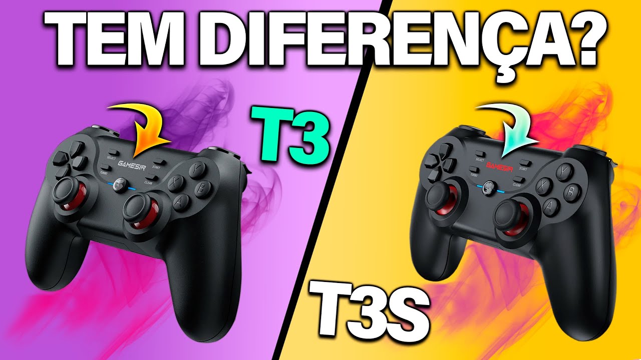 GamerSir T3 vs GamerSir T3s - Quais são as diferenças?