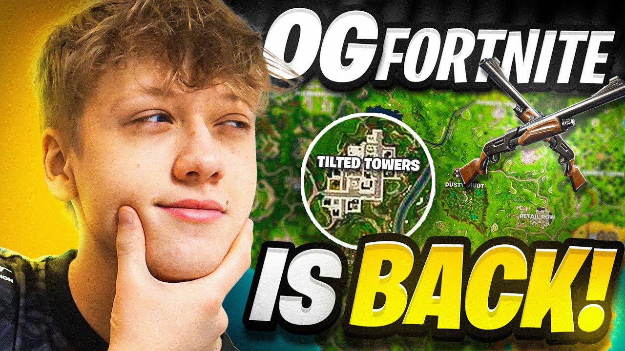 MEINE ERSTE RUNDE IN OG FORTNITE! 😍
