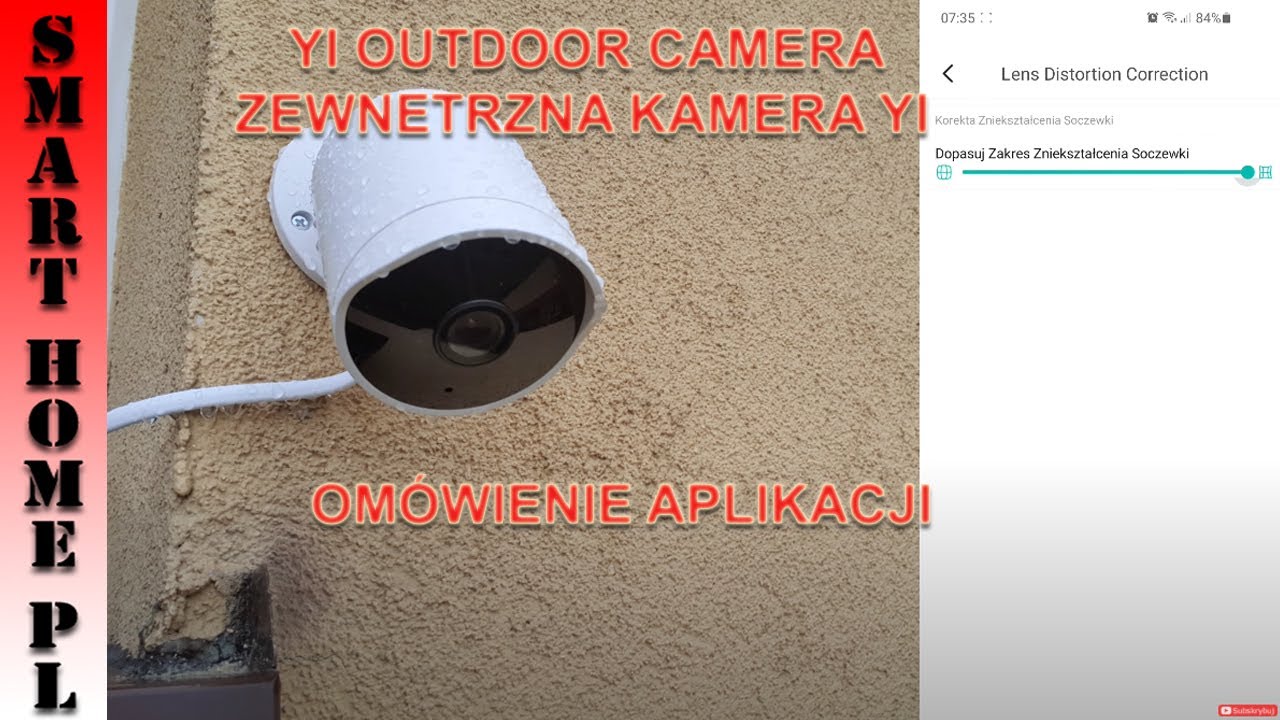 YI OUTDOOR CAMERA-KAMERA ZEWNETRZNA YI OMÓWIENIE APLIKACJI