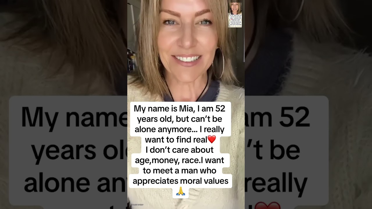 HELP Mia 52 and single but I cant stand being ALONE .mp4 reup 186