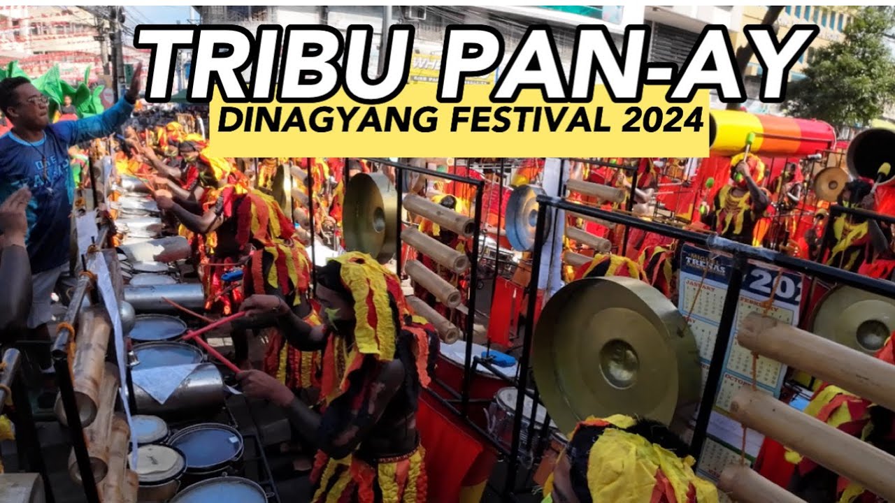 TRIBU PAN-AY DRUMMER DINAGYANG FESTIVAL 2024 TRIBE COMPETITION 