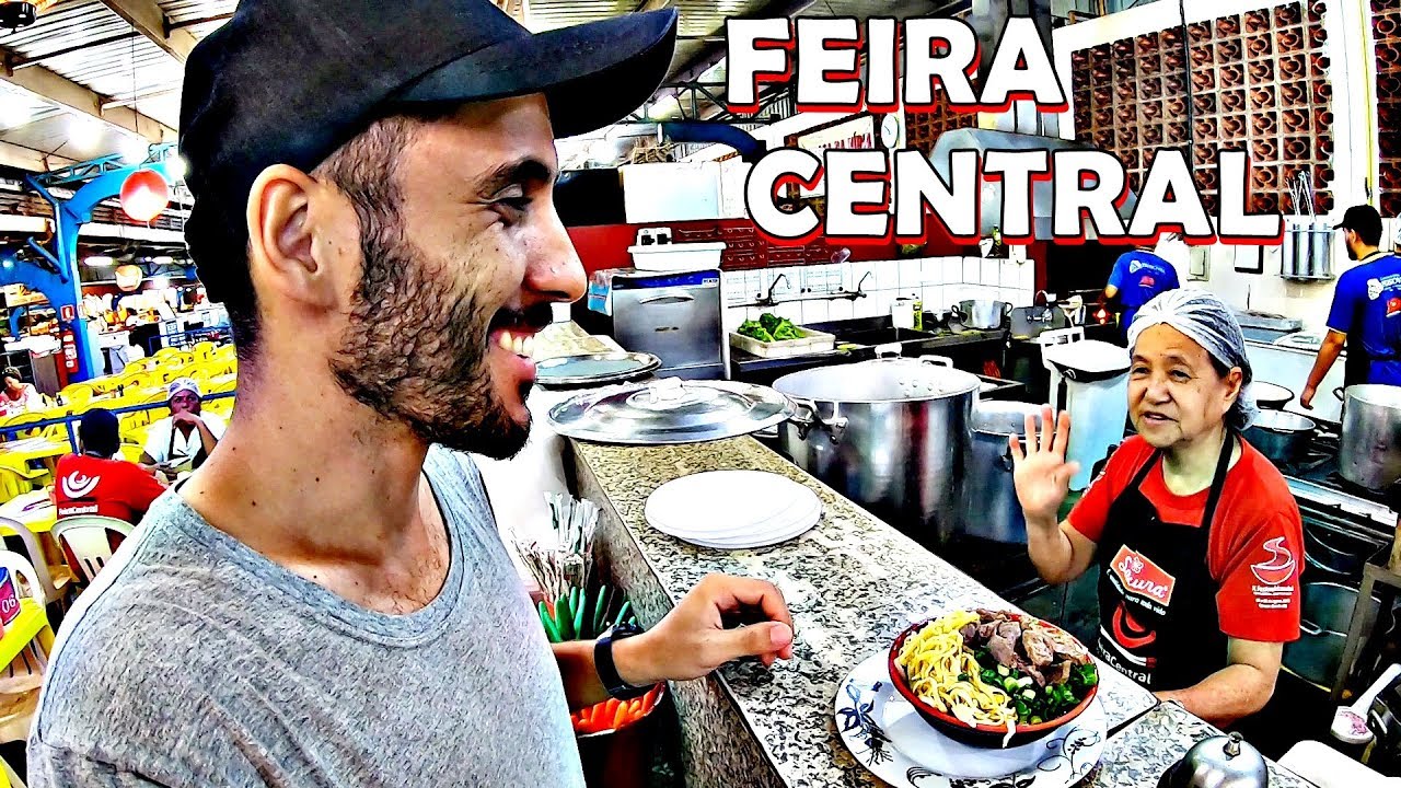 Conheça o Sobá - O famoso prato típico ORIENTAL da FEIRA CENTRAL em Campo Grande - MS