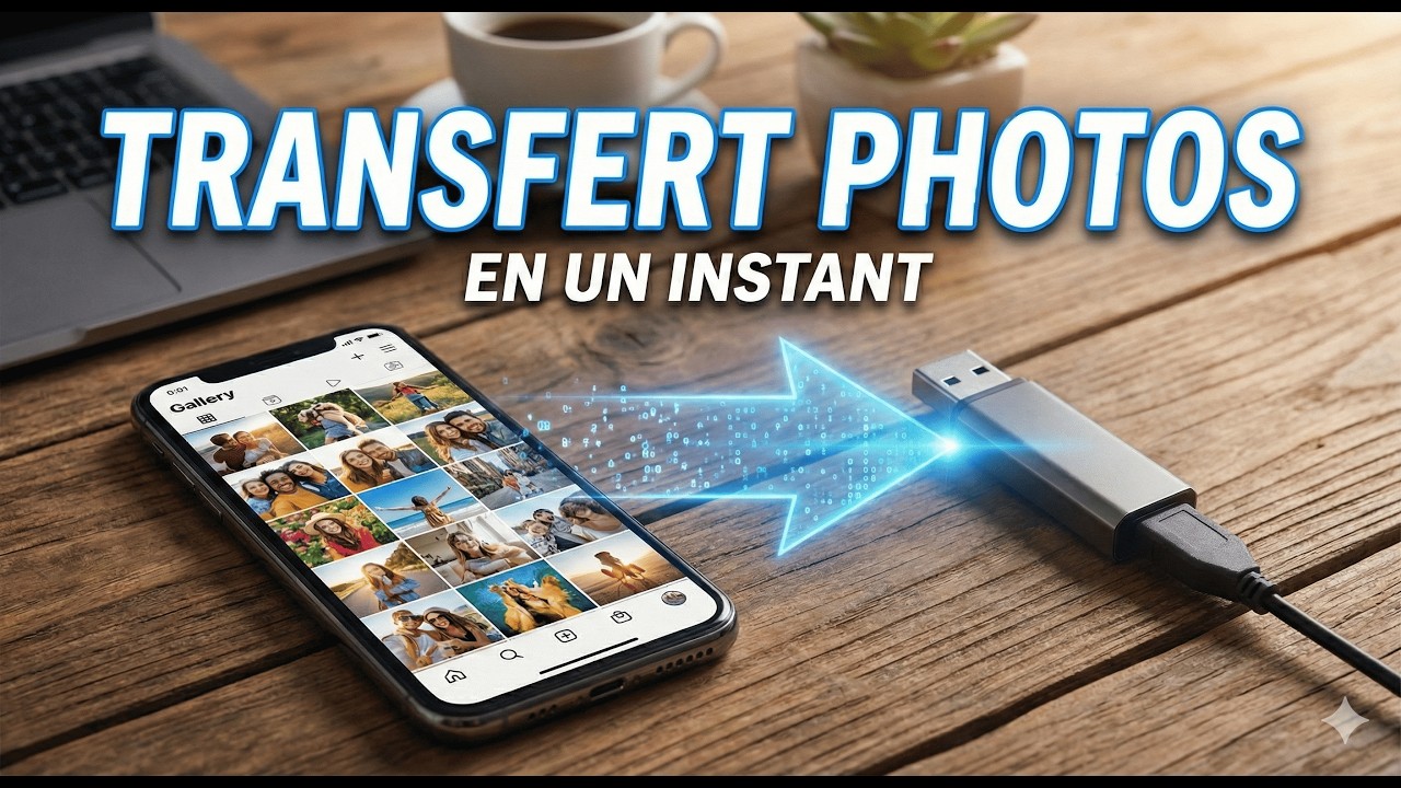 Comment transférer les photos de son téléphone sur clé USB sans utiliser d'ordinateur ?