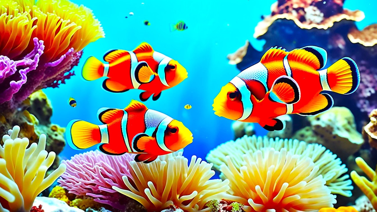 The Best 4K Aquarium - Explore the Stunning World of Sea Jellyfish and Beautiful Coral Reef Fish. #8