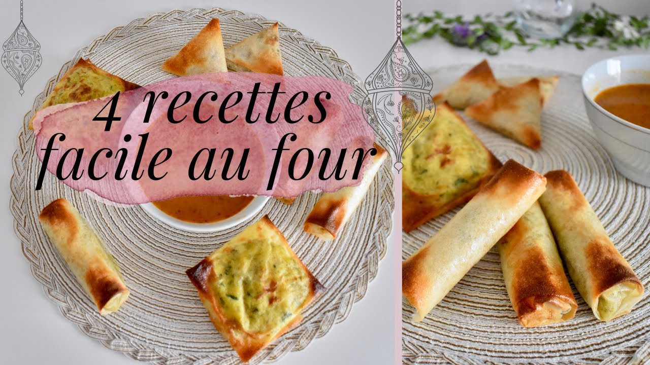 4 Recettes de Bricks au four !! Très Facile et Rapide 🌙 Recette spécial Ramadan 2021