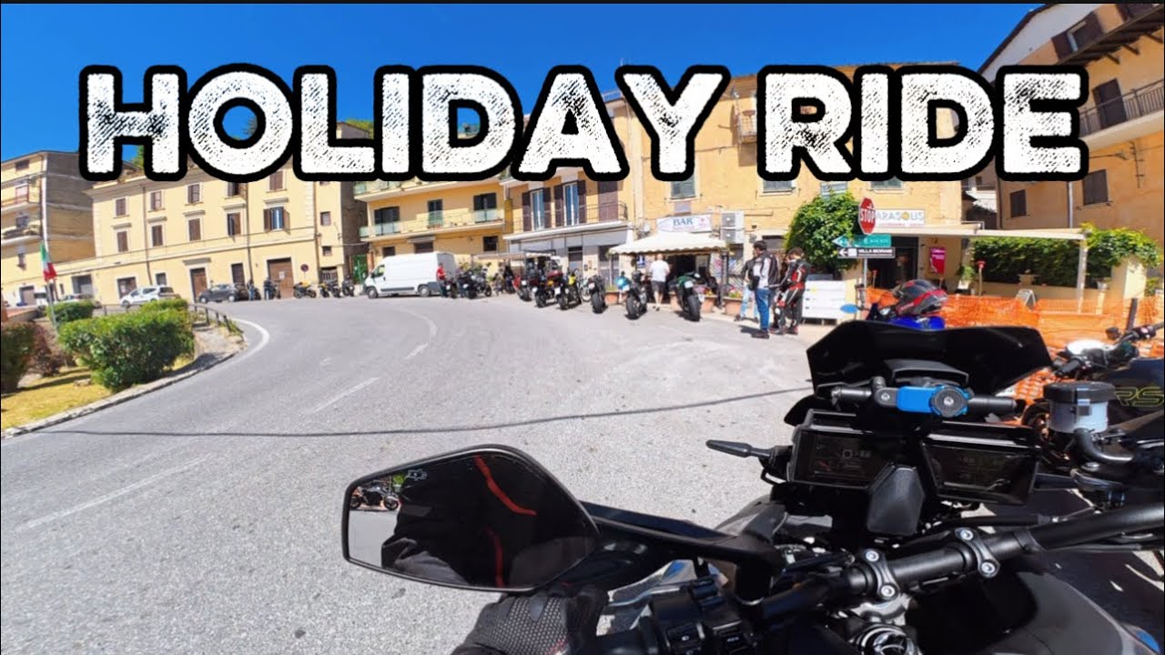 Tracer 9gt holiday ride #djiaction5pro #funride #motovlog