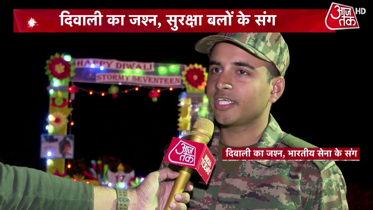 Diwali 2025: Soldiers celebrate Diwali under the shadow of bombs and bullets on the border | Indi...