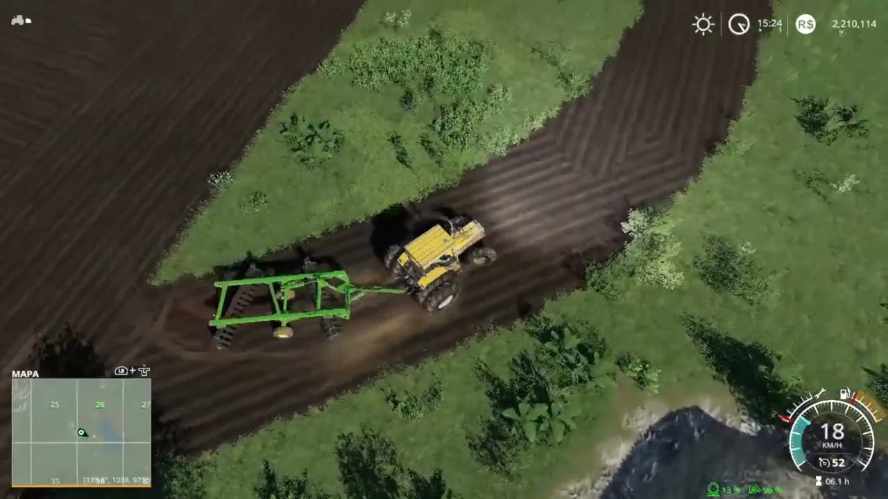 Abrindo nosso primeiro campo! FS19 | Começando do zero | EP3