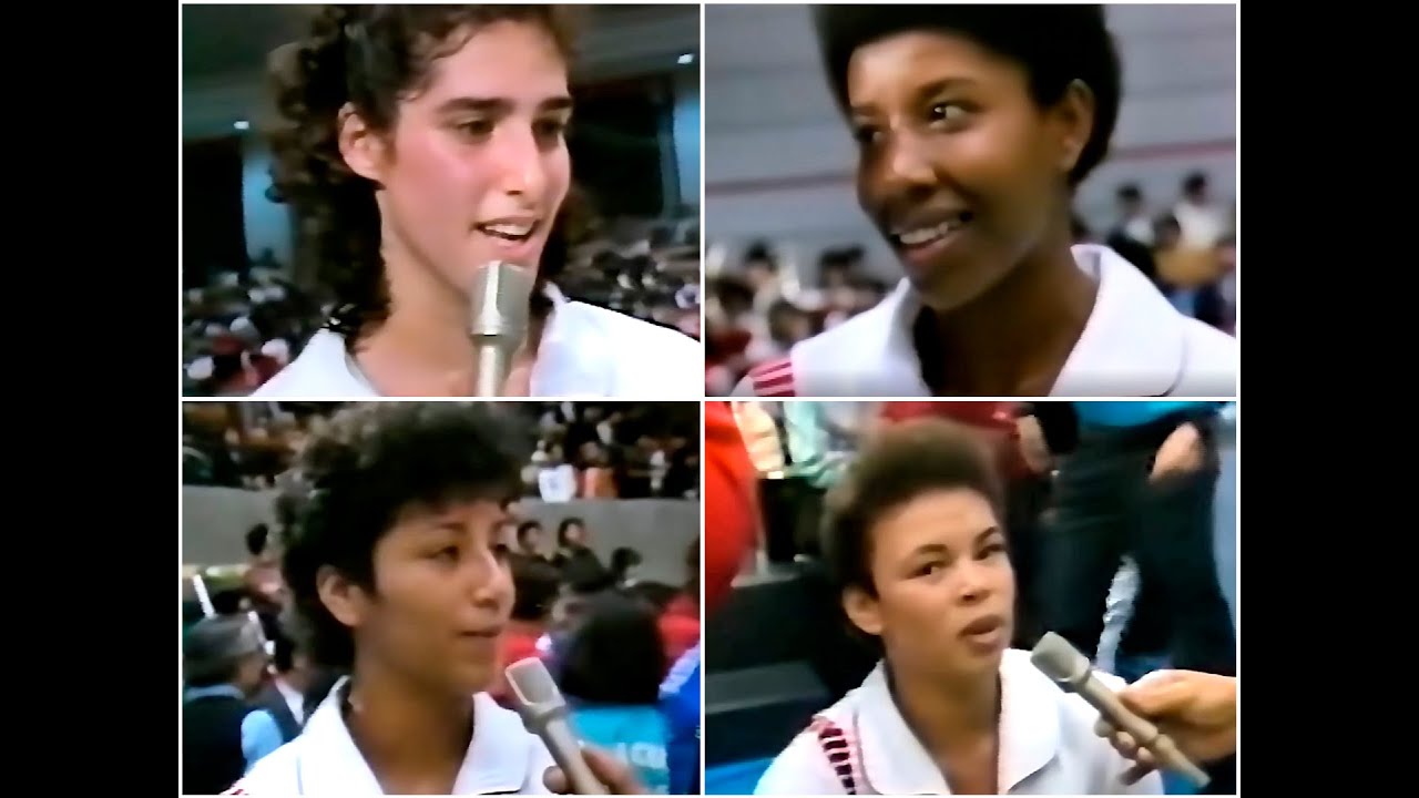 Perú vence a Unión Soviética - Entrevistas a jugadoras peruanas de voley