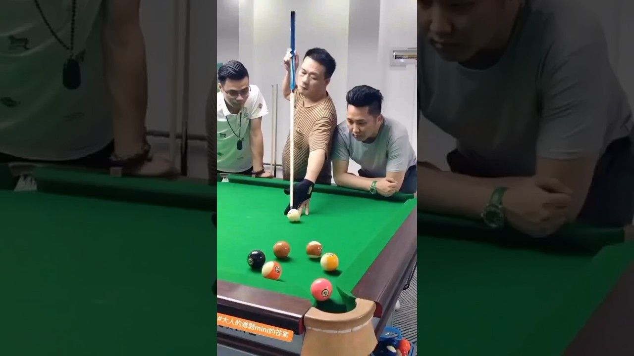 Que jugada 😱 #colombia #billar