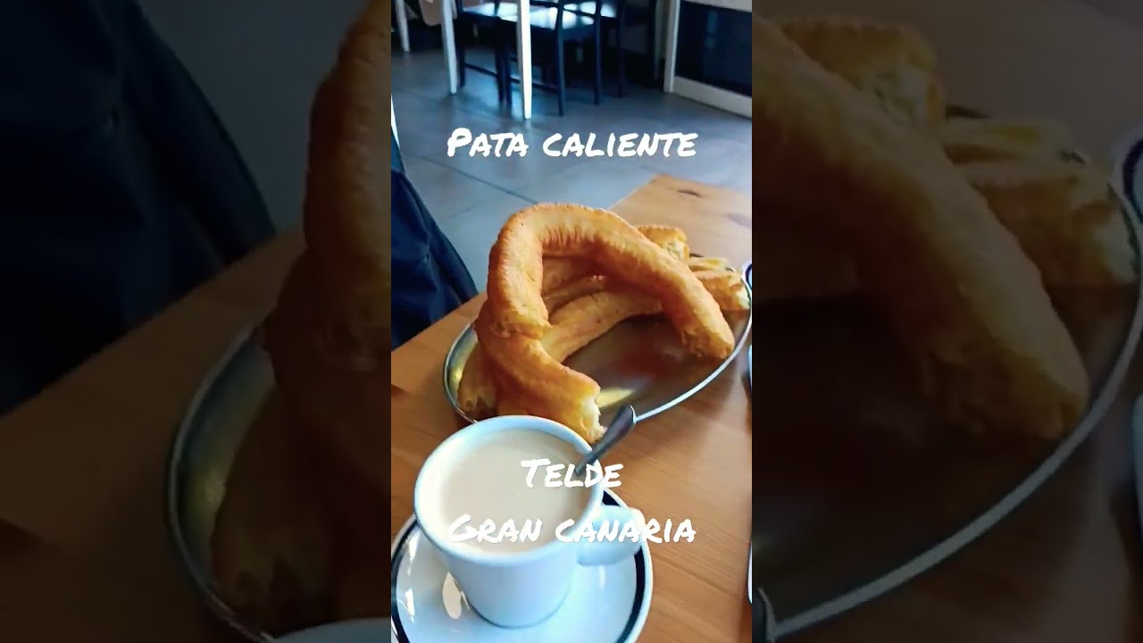 PATA CALIENTE ☕ TELDE GRAN CANARIA  #grancanaria #travel #food #canarias #islascanarias #telde