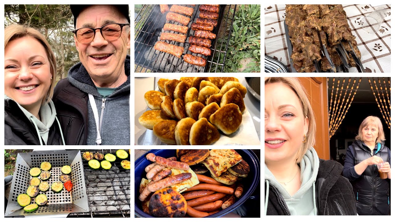 Дети дома/ День рождения ПАПЫ/ Празднуем на даче с друзьями