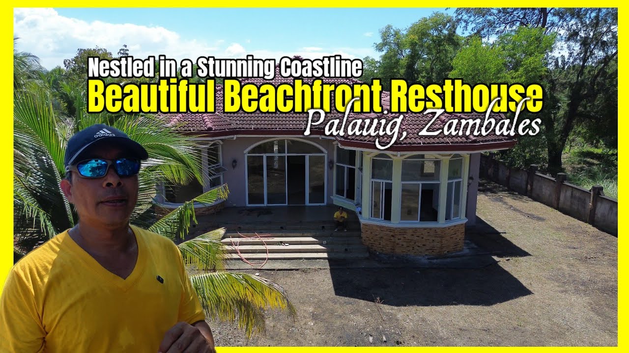 A Beautiful Rest House by the Beachfront