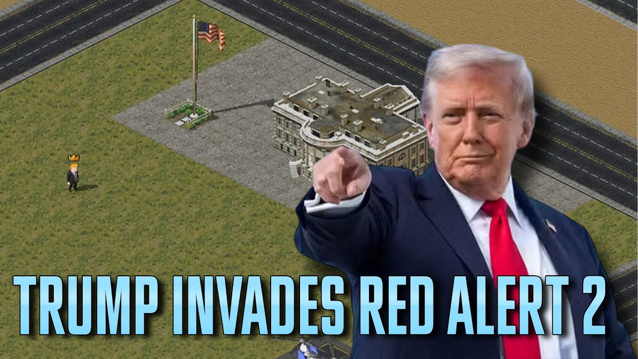 ТРАМП ВТОРГАЕТСЯ В RED ALERT 2! Его реплики — ЛЕГЕНДАРНЫЕ!