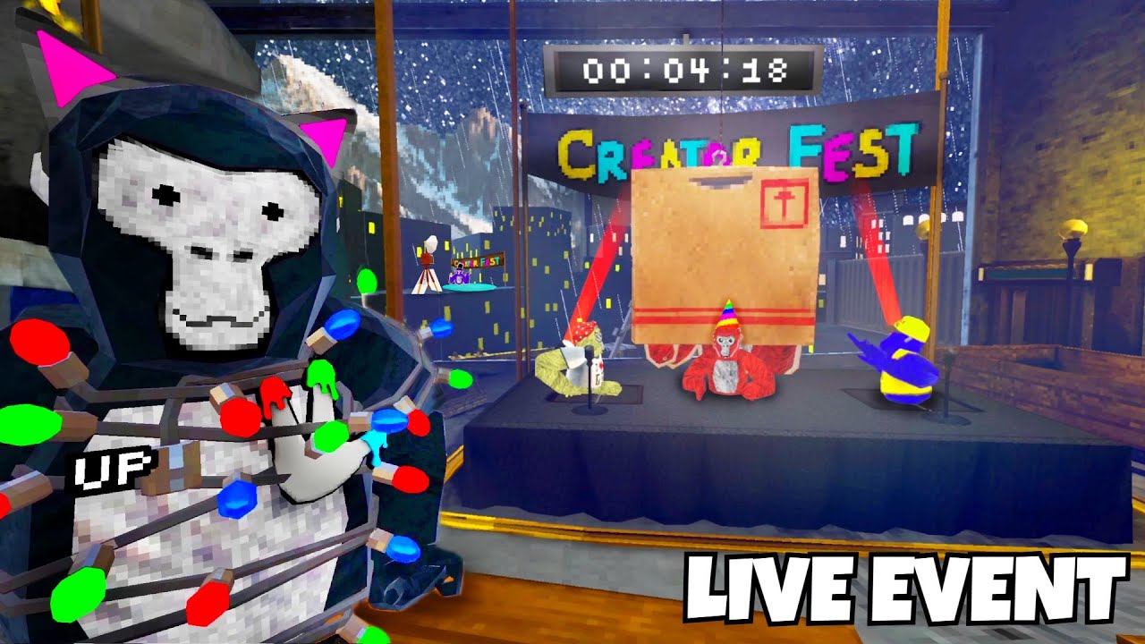 НОВОЕ событие Creator Fest 2026 в Gorilla Tag в прямом эфире&hellip;