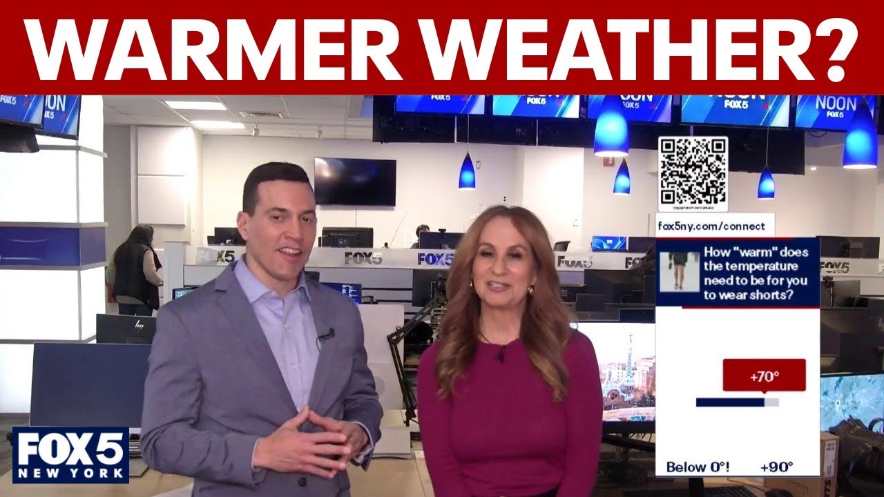 How warm does the temperature have to be, in order to wear shorts?